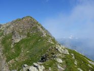 cresta di salita del Bec Renon