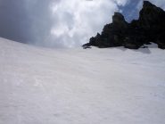 pendii finali della Rocca rossa