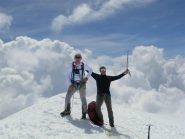 Davidalba e Dario74 in vetta