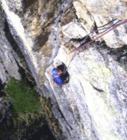 all'uscita del bellissimo diedro di 6b