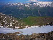 Il versante nord-ovest ..peccato non avere gli sci..