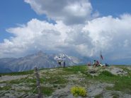 sulla cima del bosco