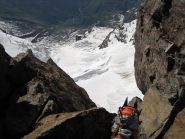 Strapiombi verso la Valsesia dalla Cima del Corno Nero