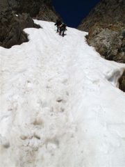 In salita nel canale