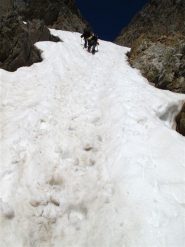 In salita nel canale