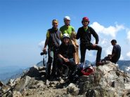 Siamo in vetta con la Madonnina