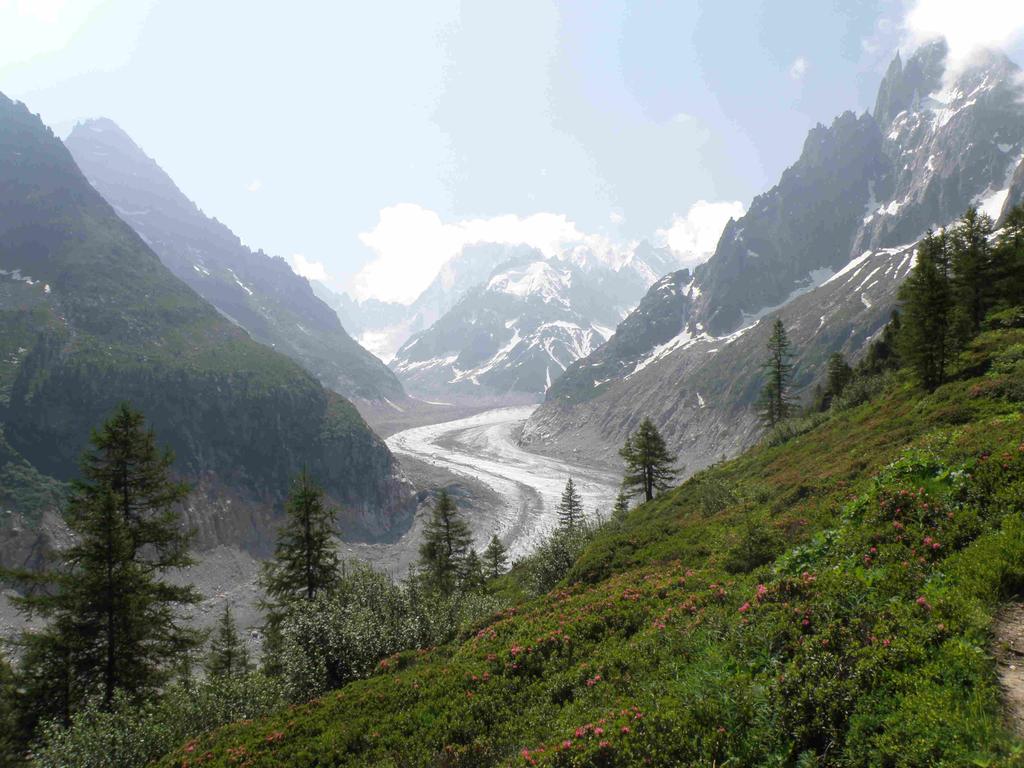 La Mer de Glace dal sentiero balcone