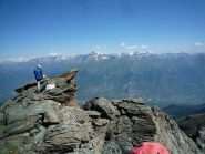 sulla cima nord