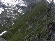 Versante di salita alla Pousset