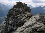 Parte finale della cresta