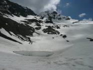 Laghetto ai piedi del ghiacciaio