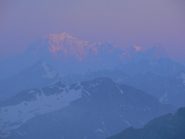Alba sul Monte Bianco