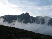 Uja di Mondrone con la nebbia al di sotto