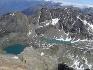 i laghi attorno al rifugio Menabrea