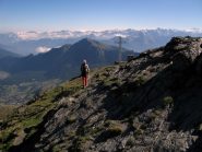 In cima alla Becca di Nana