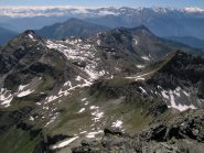 Becca di Nana e Trecare dal P.Tournalin
