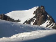 Lo scivolo fotografato il 7.7 dal Rif. Guide d'Ayas