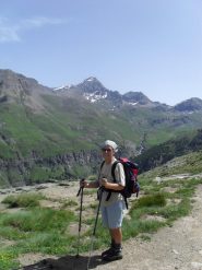 il vallone dell'Urtrier e la Tersiva sullo sfondo