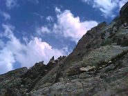 In vetta, grandioso scenario naturale