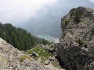 scorcio sul bacino di pourrieres