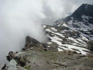 la dorsale di salita dal passo Zube