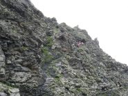 Salendo al Col Du Bastillon 