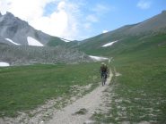 Discesa dal colle della Rho