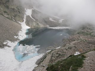 lago soprano ancora gelato