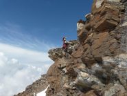 Ultimi passi sotto la vetta