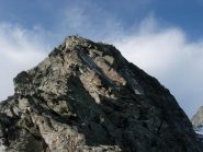 All'attacco della cresta (in alto si vedono i due ragazzi francesi)