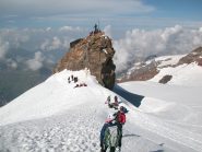 Piccola folla sul Balmenhorn