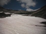 nevai rilassanti in discesa dal colle dell'Autaret