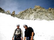 Io e Luca...alle spalle la punta nord...