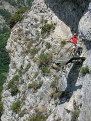 partenza prima tyrolienne