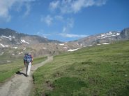 Salendo,ancora con il cielo sereno