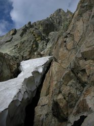 partenza della via dopo nevaio