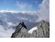 Le Grand Murailles dal Pic Central du Dent de Bouquetins