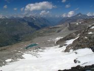 Il versante di salita