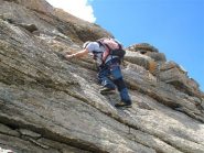 Antonello sulle rocce finali