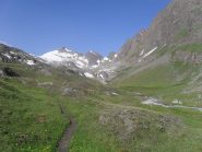 la Traversiere dopo due ore di cammino