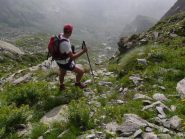 corrado in cima al canale del rio busiaire