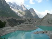 Lago in fondo al ghiacciaio