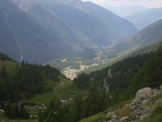 02 - quasi al rifugio, vista sulla Valpelline