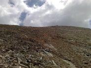 gli sfasciumi per la salita al salza