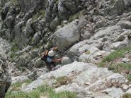 Brevi passi di facile arrampicata