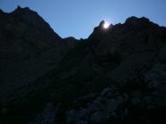 il sole fa capolino alla b. di pelousa