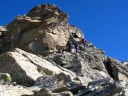 Sulla cengia dalla targa del Don