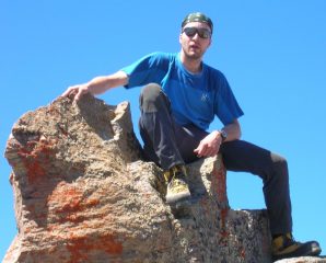 sulla cima non quotata 3050m
