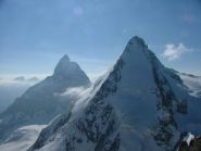 dal ghiacciaio di tiefmatten si alza la parete nord del dent h;herens