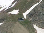 il rifugio aosta si avvicina